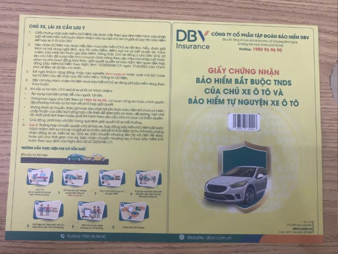 Bảo hiểm mặt trước