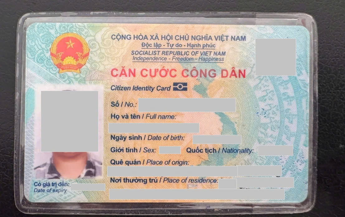 CCCD Mặt trước